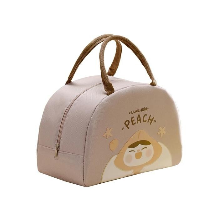 lucu lunch boxTas Bekal Lunch Box Tas Travel Tas Makan Seaguna Thermal Cooler Bag Tas bekal makan se