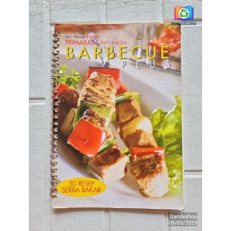 (BEKAS) Barbecue Plus - Seri Masak Femina Primarasa Indonesia - Buku Resep Masakan () Barbeque