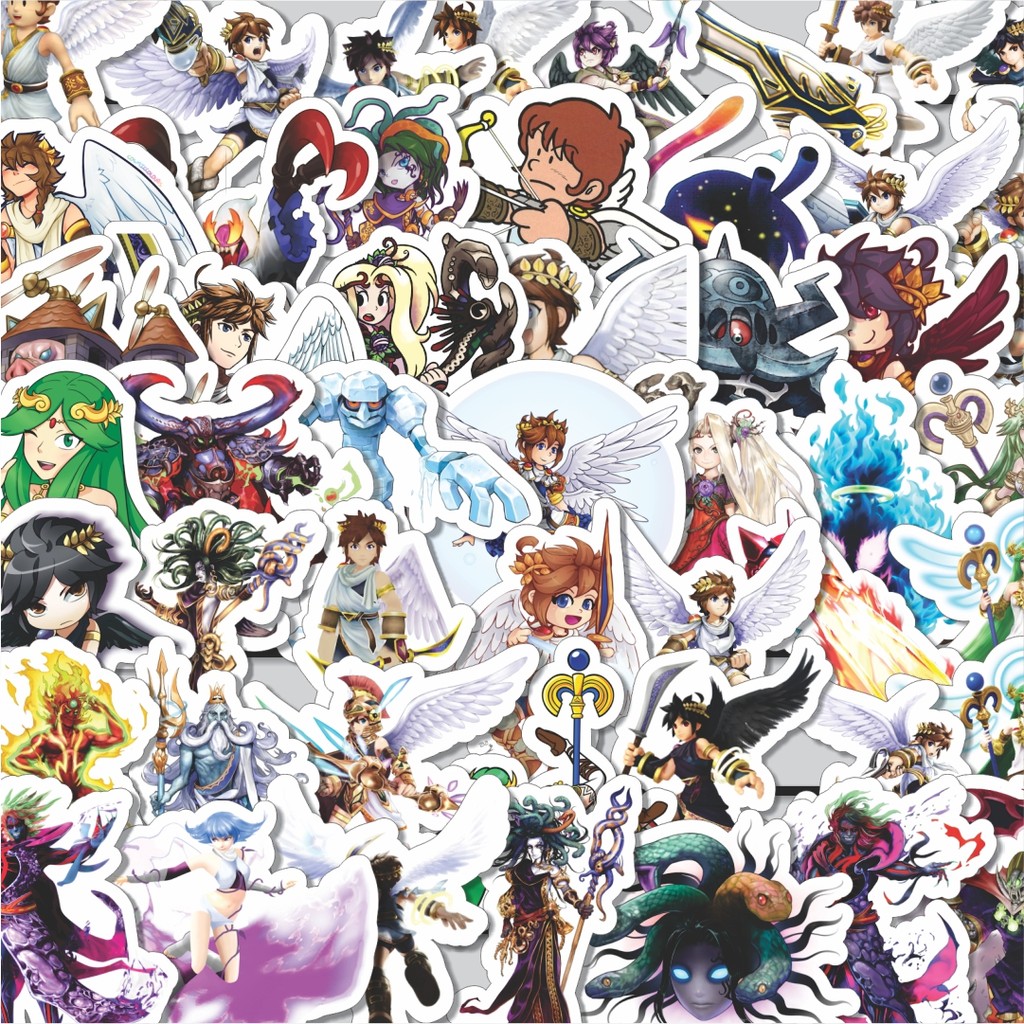 

Stiker Cutting Pack Stiker Game Series Kid Icarus Karakter Mix 1 Isi 100Pcs Series Aesthetic Lucu Keren Untuk Koper Bahan Vynil