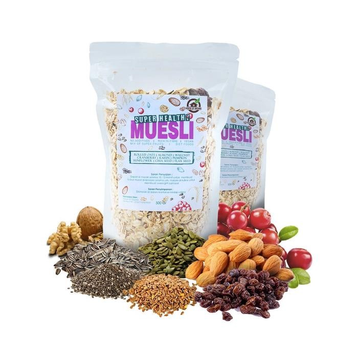 

Buy 1 Get 1 Super Healthy Muesli 250 Gr