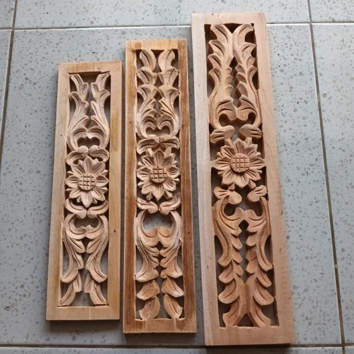 Ukiran Kayu Ornamen Ukir Loster Ukir Keping Loster Roster Kayu Custom - IRK