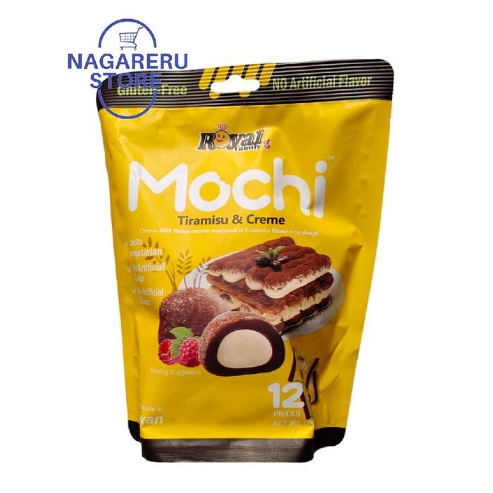 

Royal family mochi tiramisu and creme 180gr