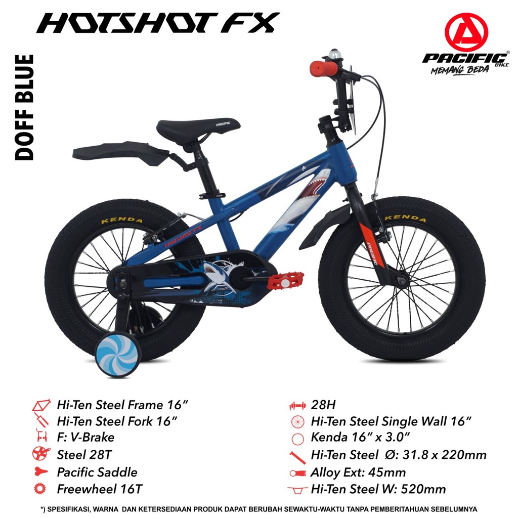 Sepeda BMX 16 Pacific Hotshot Fx 3.0