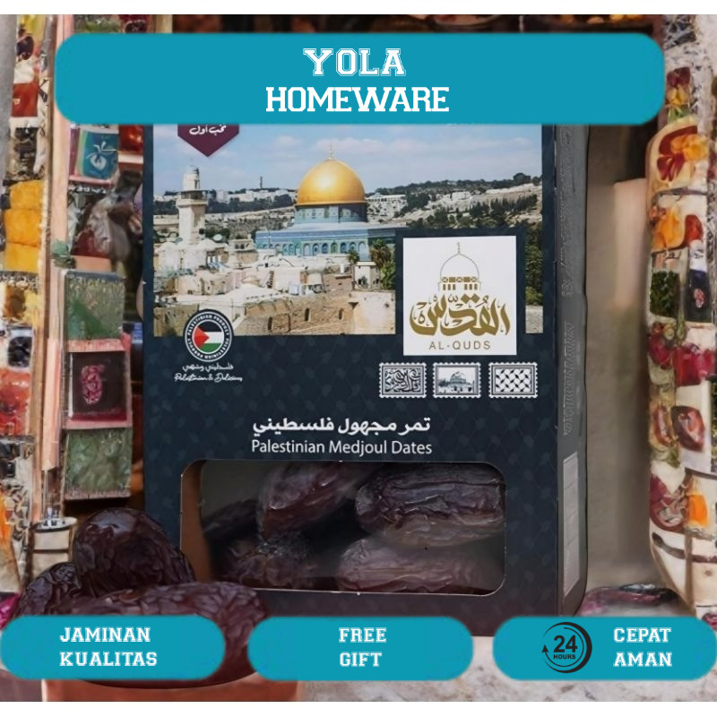 

* Baru , Kurma Medjoul Jumbo AL QUDS @ 1 Kg Classic, 100% Asli Palestina