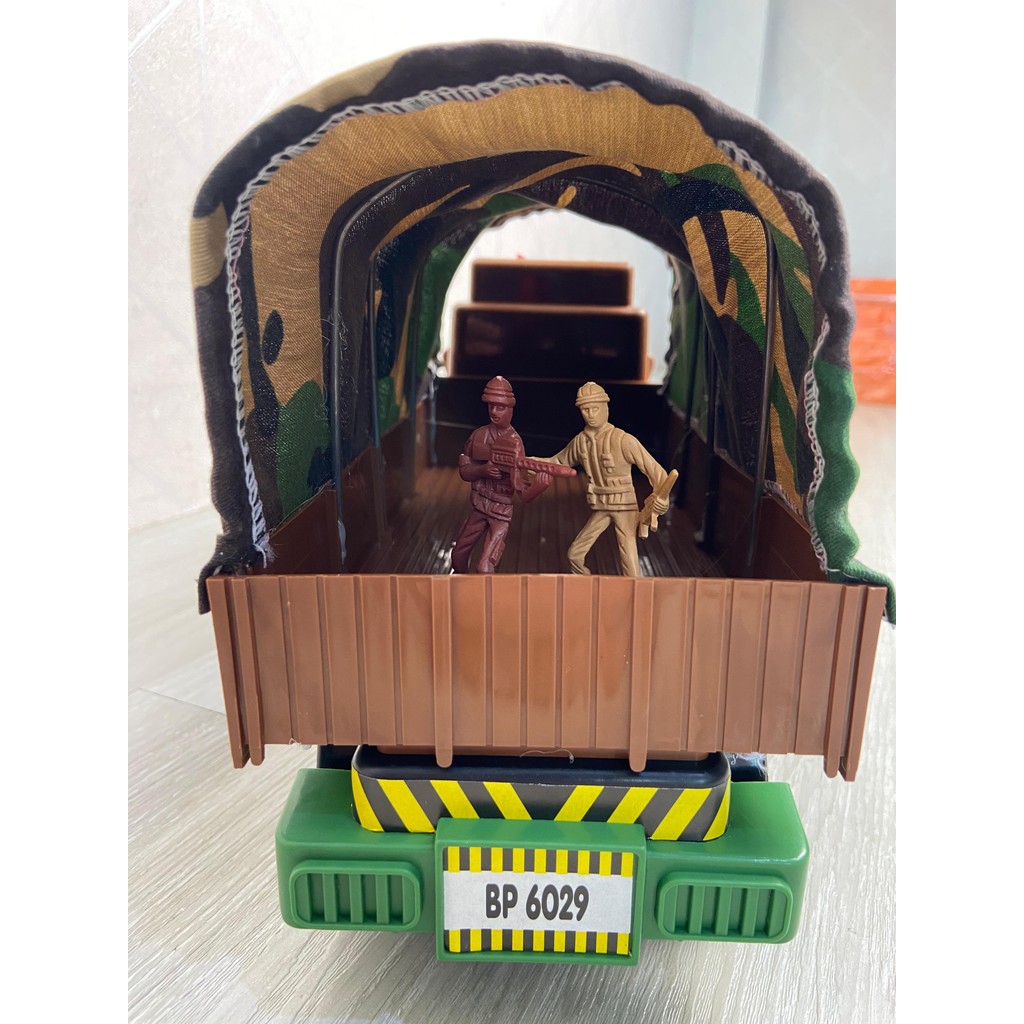 - BAYAR DITEMPAT Mobil Truk Army TNI 6029 GRATIS ONGKIR Mainan Anak Laki-Laki Perempuan Cewek Cowok 