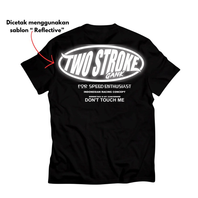 Kaos Two Stroke Gank Nitrox Katun Combed Unisex