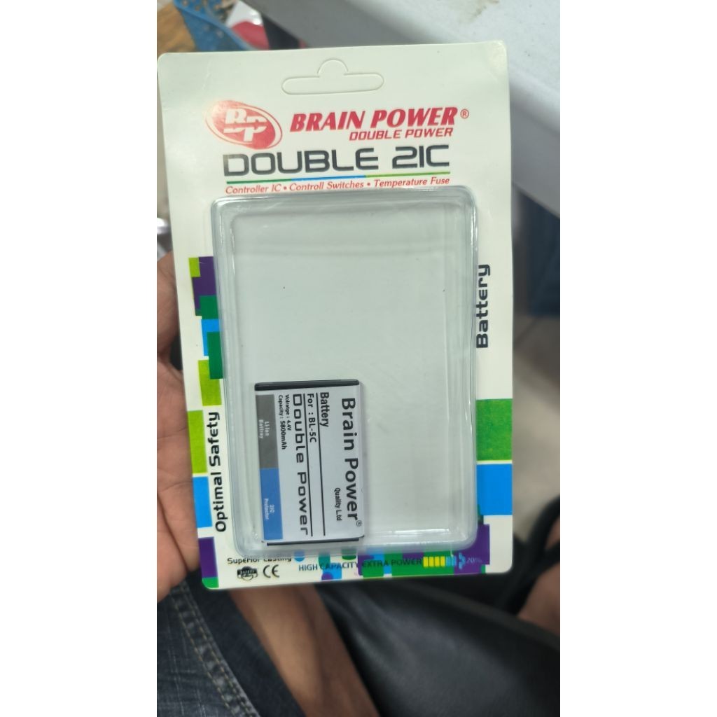 BATERAI BATERAI BATU BATERE NOKIA BL5C BL-5C NOKIA 100 N110 N6085 N105 T105 DOUBLE POWER