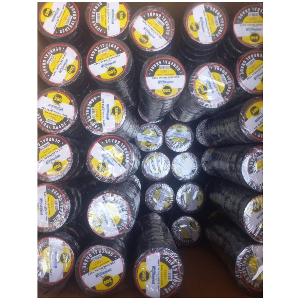 

( READY ) Solasi pvc hitam tebal berrytape (SLOP)