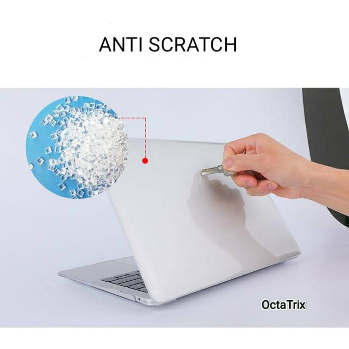 Case Clear Kompatibel Dengan Mac book Air M2 M1 Pro Retina 13 14 15 Inch Perlindungan Full Body Tida