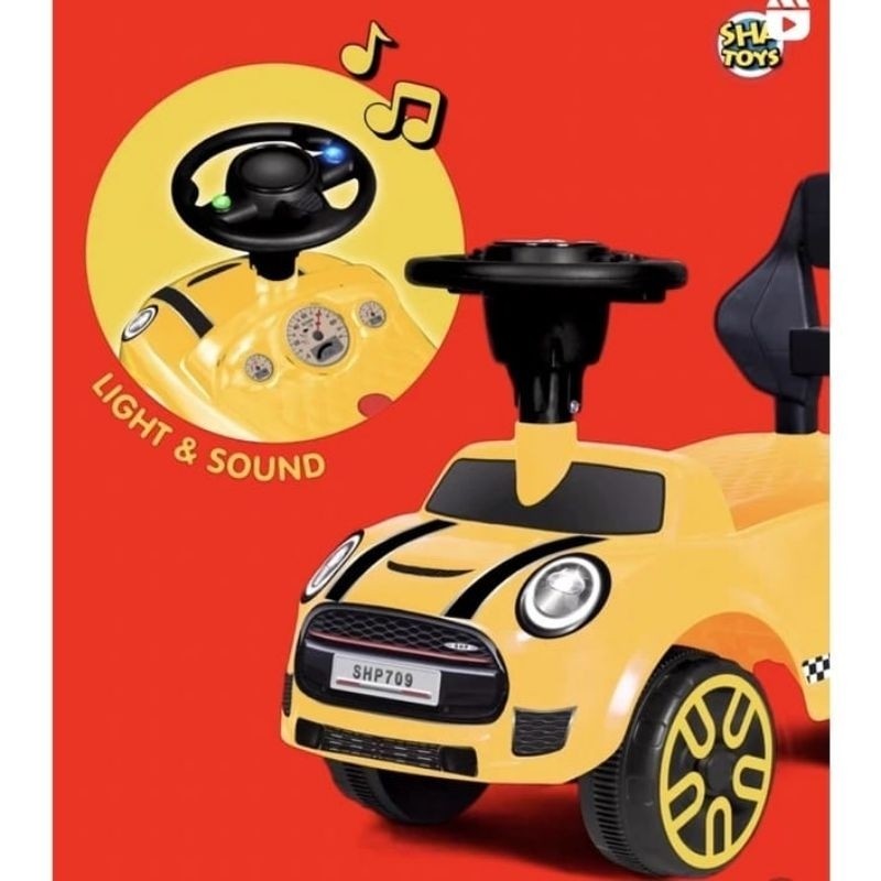 Mainan Tolocar Ride on cars Shp toys Shp  MIMO 709