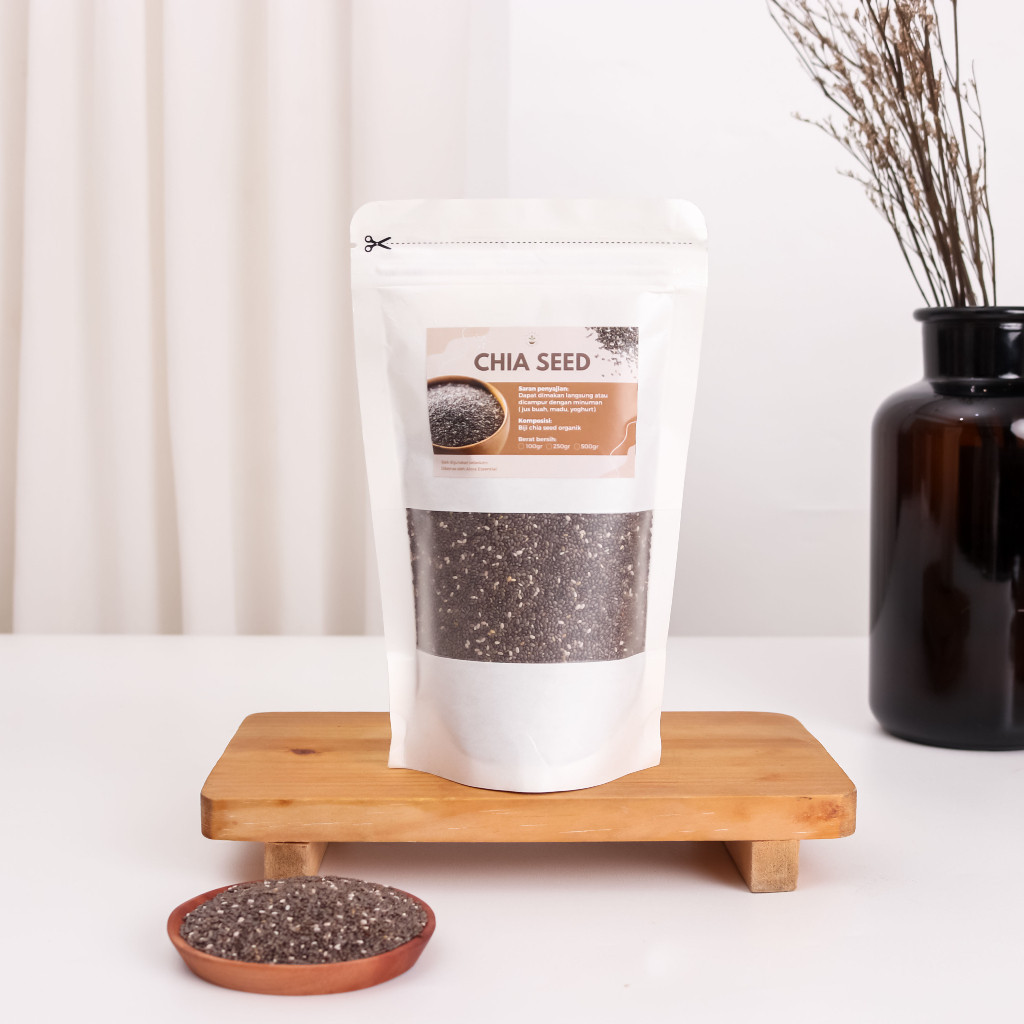 

[[ K23 - BEST SELLER ]] Alora Organic Chia Seed Mexico 250gr - Chia Seed Mexico Organik 250 gram