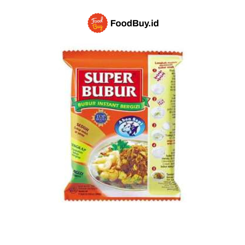 

Super Bubur Rasa Abon Sapi 45gr