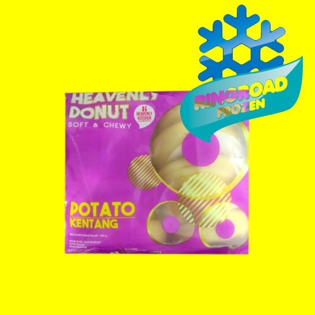 

HEAVENLY DONUT KENTANG 550 GR - 10 PCS