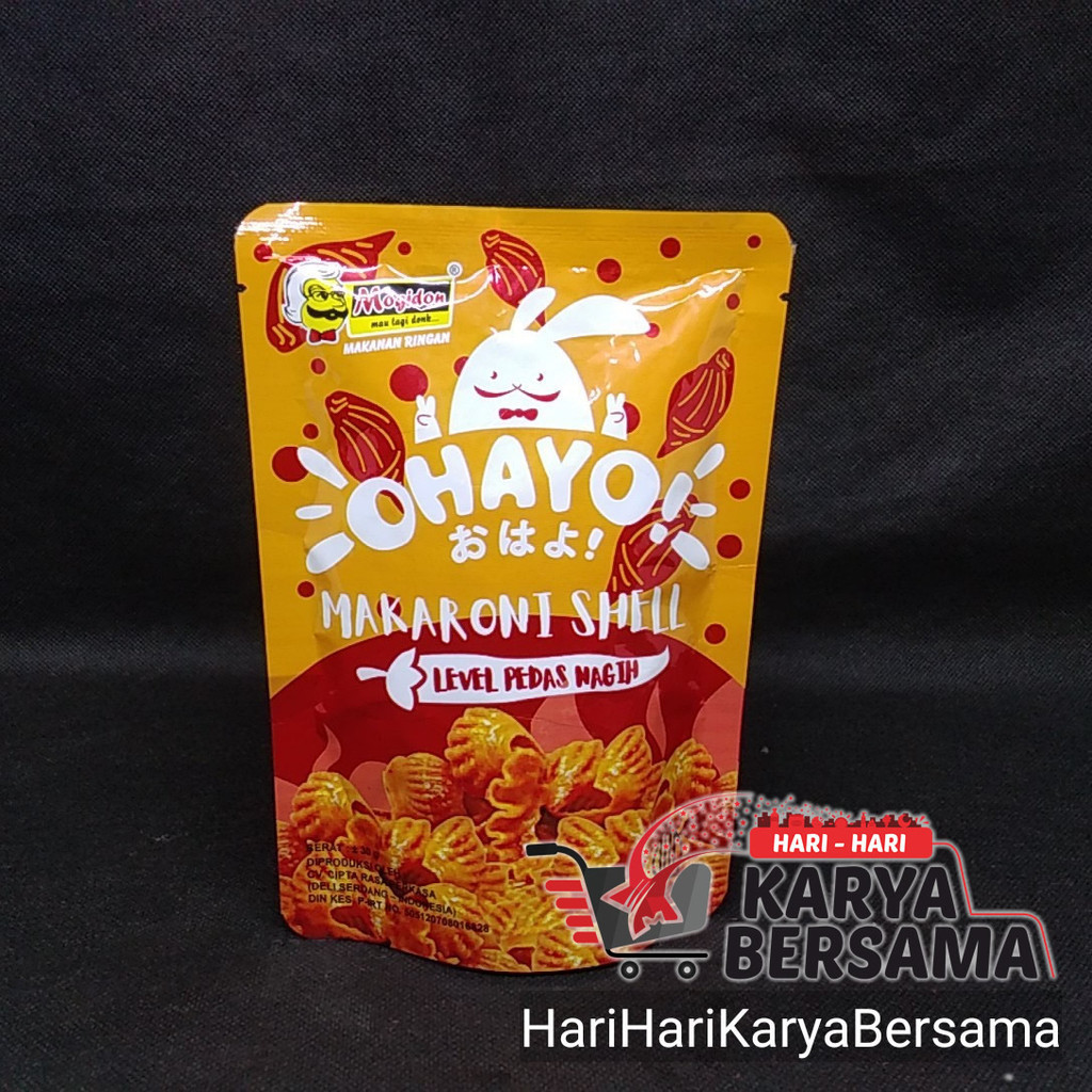 

OHAYO SNACK MAKARONI SHELL 30GR