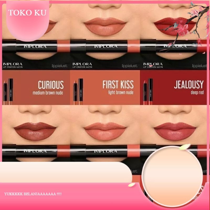 IMPLORA LIP CRAYON | lip matte crayon implora //