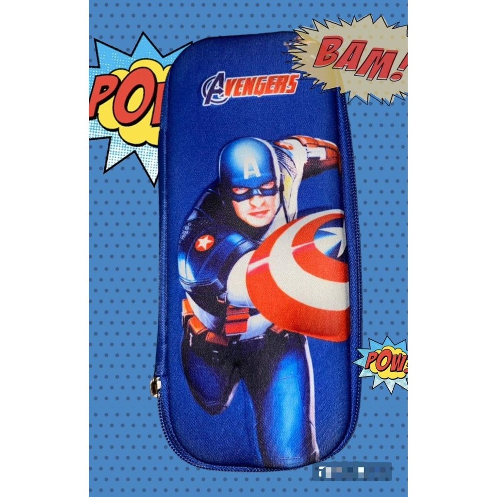 

TERLARIS! Kotak Pensil Anak 3D Timbul Tempat Pensil Karakter Spiderman Astronot - Captain America