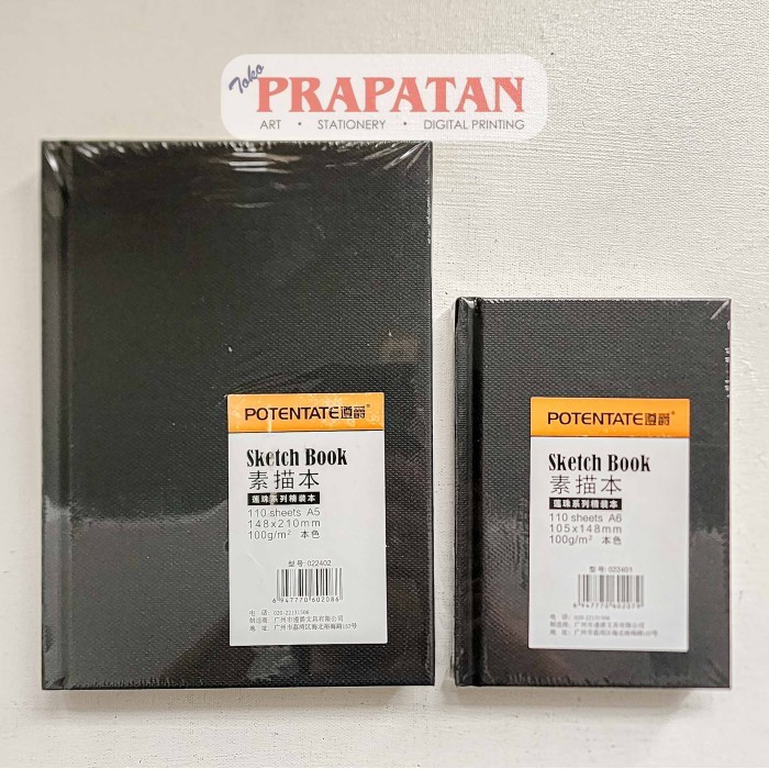 

Potentate Sketch Book Hard Cover A5 402 - A6