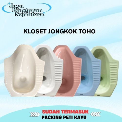 [Packing Peti Kayu] Kloset Jongkok TOHO TERLENGKAP / Closet Jongkok TOHO