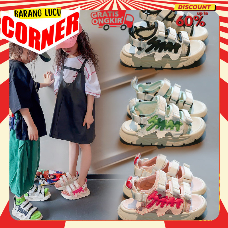 Joochan Sepatu Sandal Sandal Gunung  Anak Anak Perempuan Laki Laki Import Usia 1-10 Tahun F2023-667