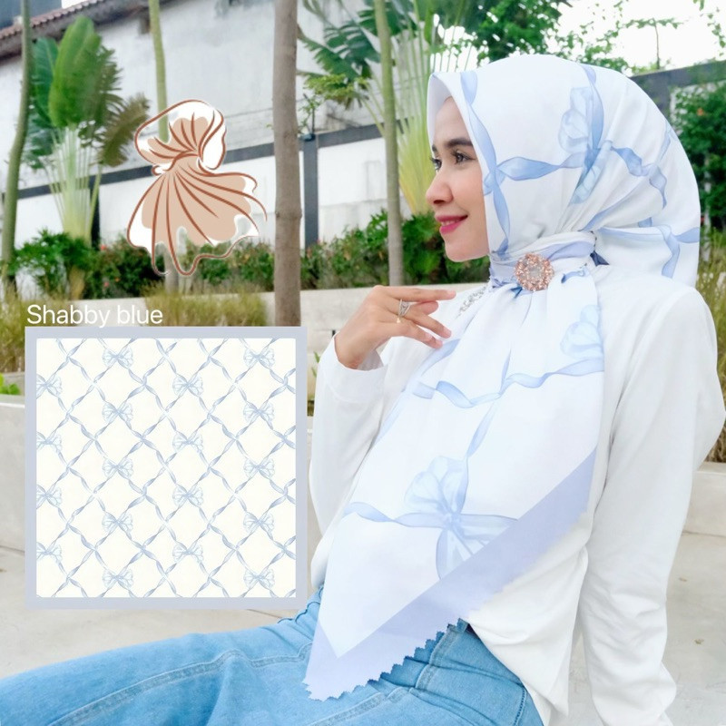Hijab motif Luxury 1 VOAL MOTIF