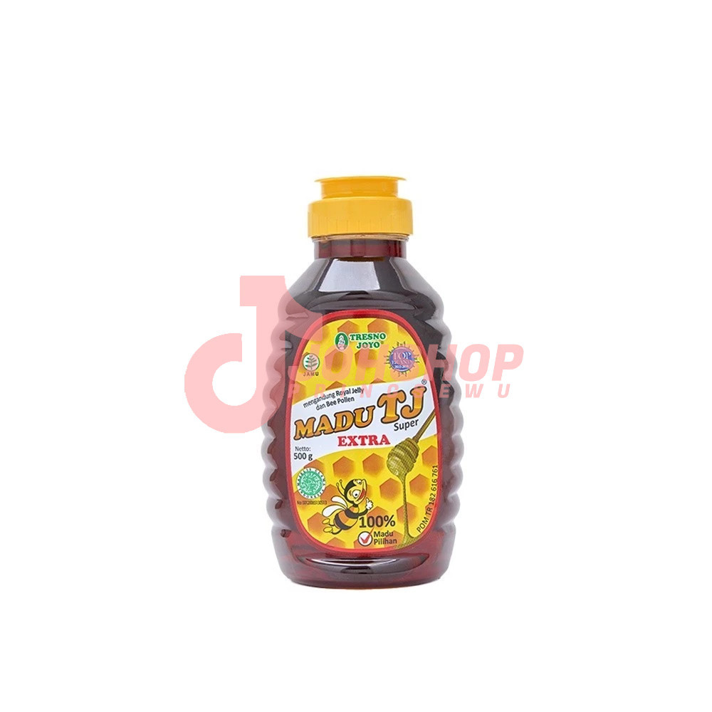 

Madu TJ Super 500gr - Madu Murni Mengandung Royal Jelly dan Bee Pollen