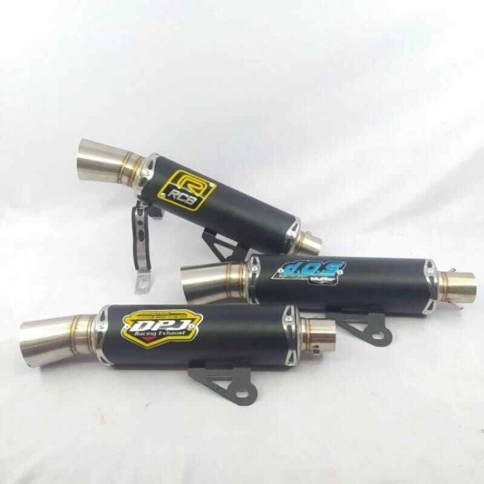 knalpot samlong silencer only cothing dpj dos Rcb tzm inlet 38/50mm