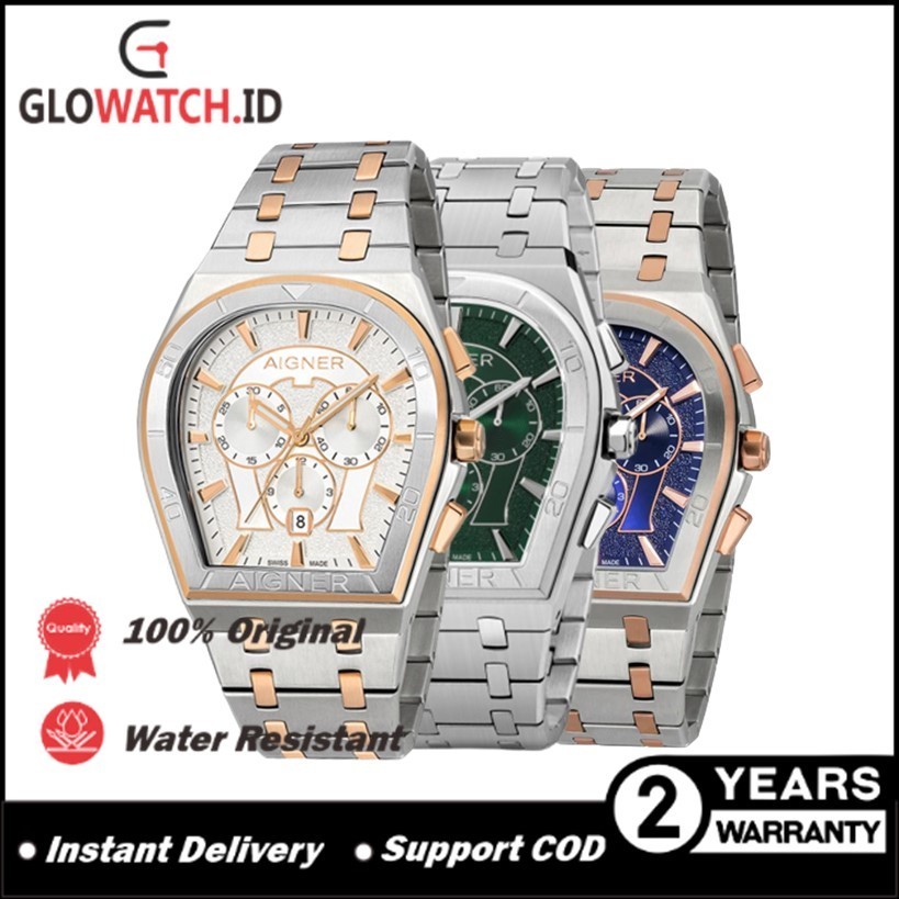 [Promo] Jam Tangan Pria Aigner ARWGI2100301 / ARWGI2100302 / ARWGI2100304 / A100304GF LUGO Chronogra