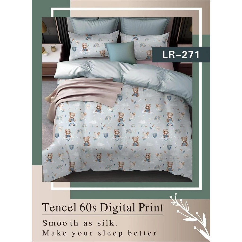 Idola Style Sprei Organic Bamboo 60S BRUARI