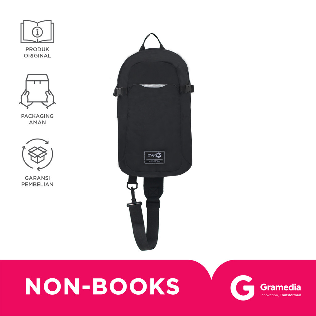 Eversac Omni One Shoulder Black E