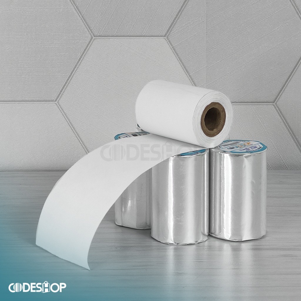 

Kertas Kasir Struk Thermal Codeshop 58 X 40 / Thermal Paper 58X40 mm