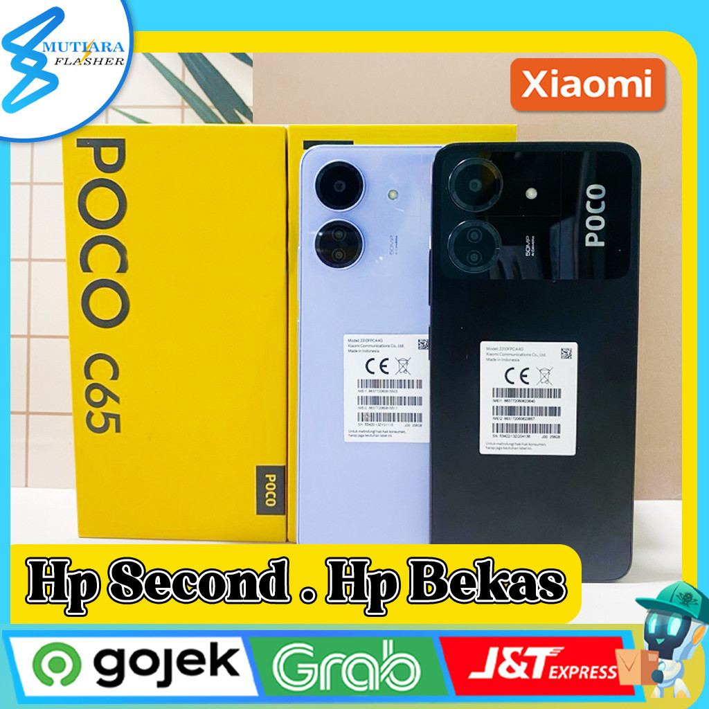 Xiaomi Poco C65 Ram 6/128GB | Ram 8/256GB Second Original
