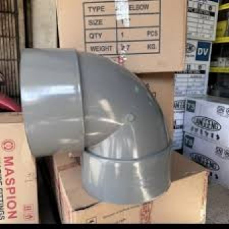 Keni 12" inch D / Elbow 12 inch / Knee / kenie / Knie / L PVC 12 inch D Maspion