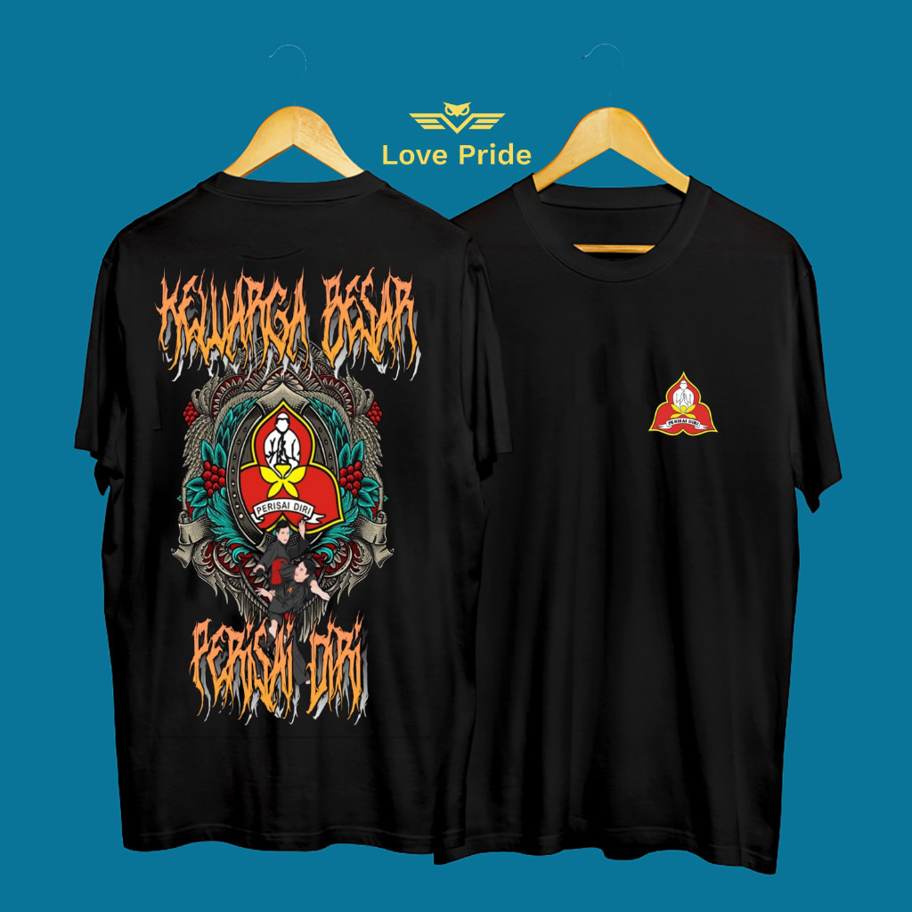Kaos Tshirt Baju Distro Pencak Silat Perisai Diri 1955 Keluarga Besar Perisai Diri Premium Terbaru