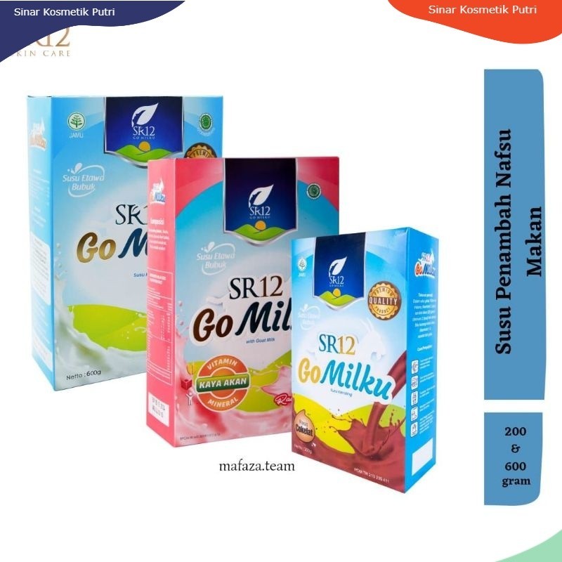

GO Milku SR12 Susu Anak Penambah Nafsu Makan dan Meningkatkan Kecerdasan Otak