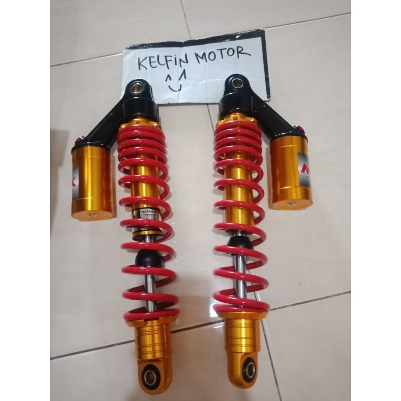 [ DELSER MOTOR ] TERLARIS SHOCK BREAKER TABUNG 340 CNC SUPRA X 125 REVO MEGA PRO GL PRO MEGAPRO BELA