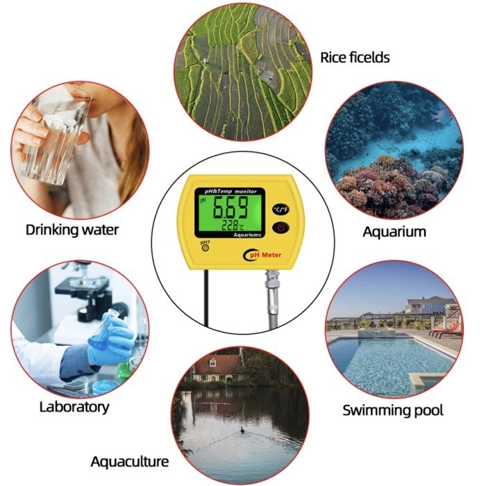 PH-991 Digital pH Meter Tester Water Purity Tester TEMP Test Tool