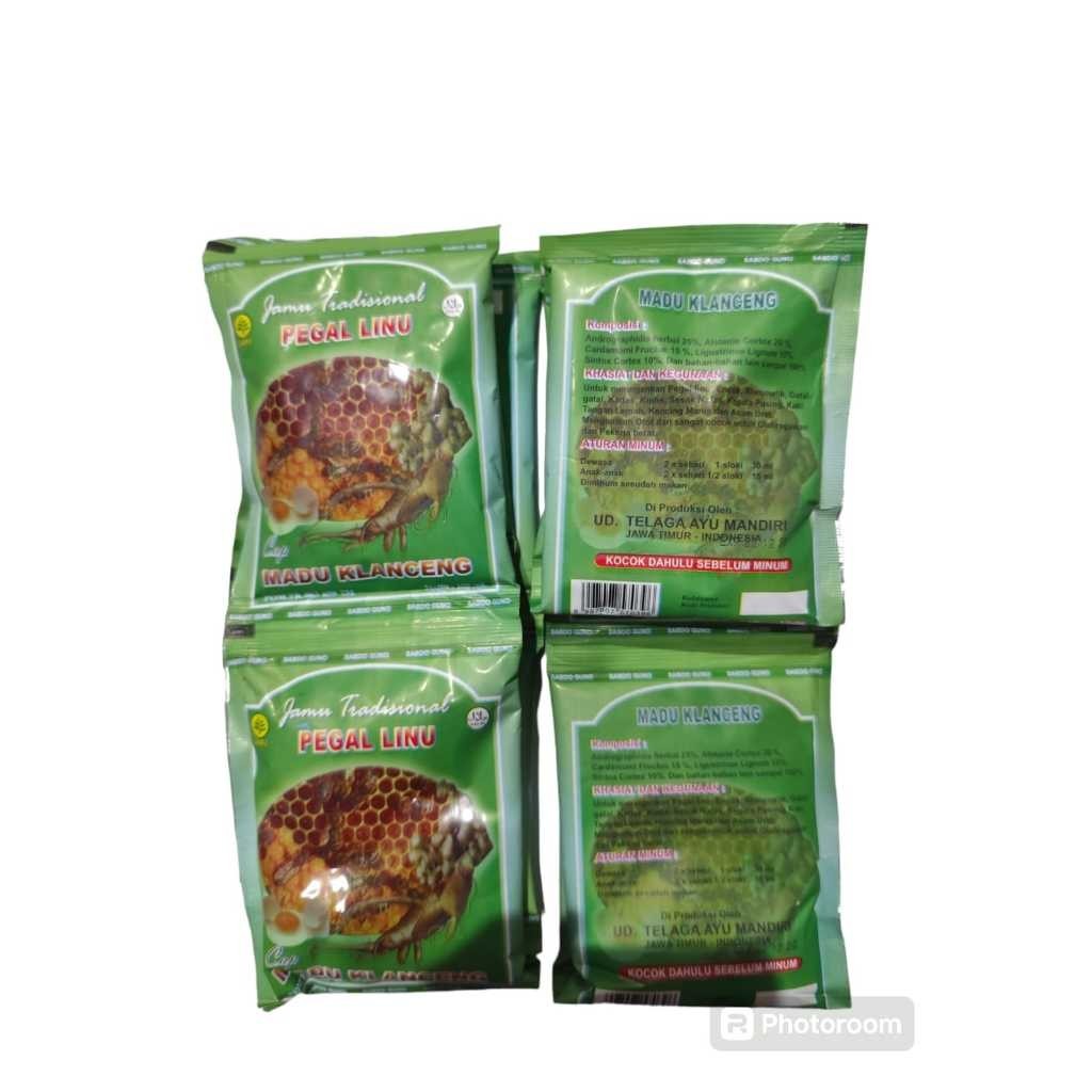 

TERLARIS Jamu Tradisional Cap Madu Klanceng Pegal Linu 100ml Per Pack (12pcs)