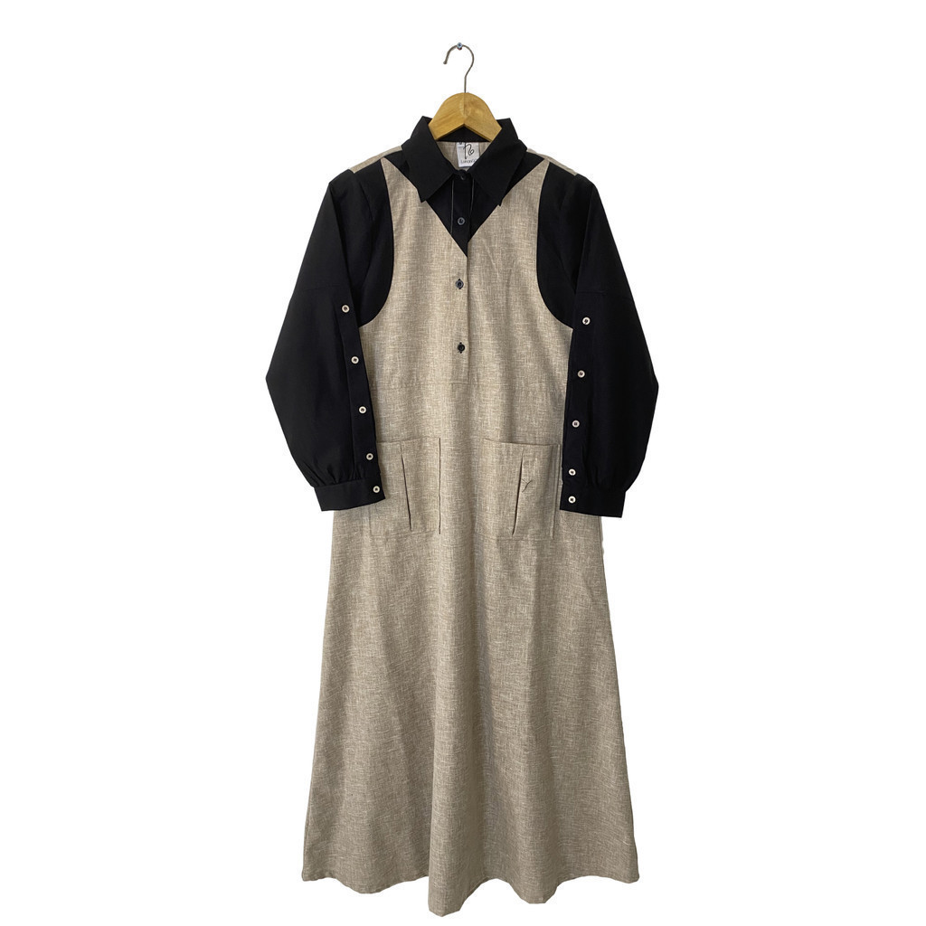 Last Stock Gamis Lunan Go Wanita Muslimah