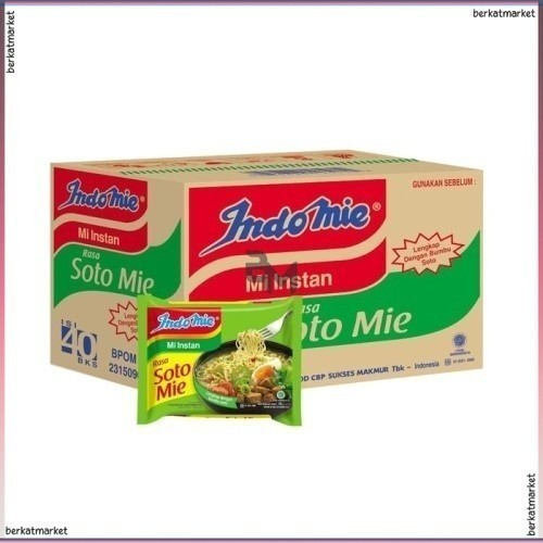 

Indomie Mie Instant Mi Instan Kuah Rasa Soto Harga 1 Dus Isi 40 Pcs 70 Gr Karton Grosir Murah