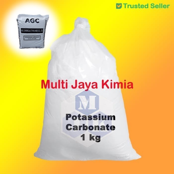 

TERJUAL Potassium Carbonate / Potasium Karbonat FOOD GRADE 1Kg