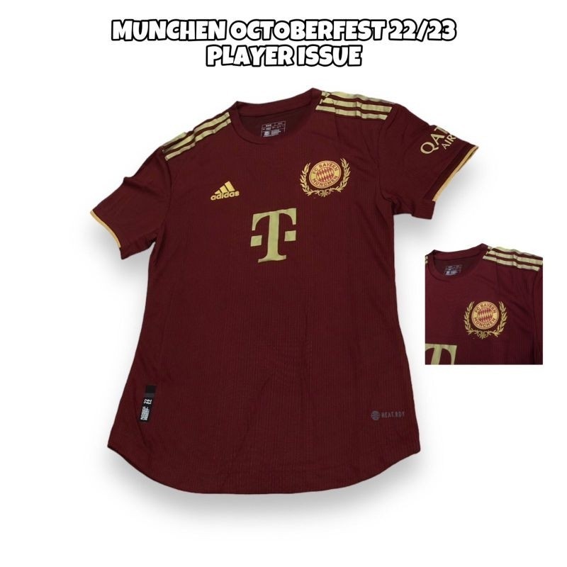 QJ18FX import 22/23 PI Jersey BAYERN MUNCHEN Oktoberfest Oktober fest HEAT DRY player issue PI 2022/
