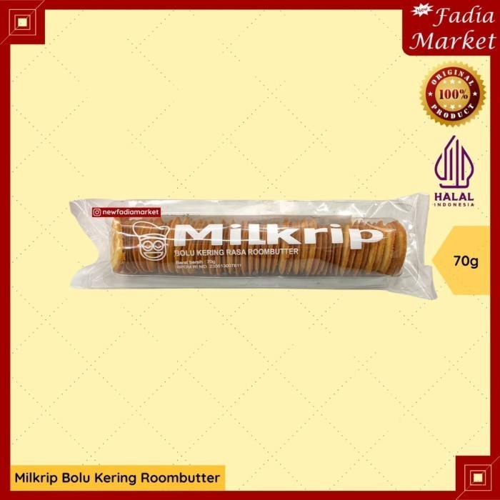 

Milkrip Kue Bolu Kering Roombutter 70g