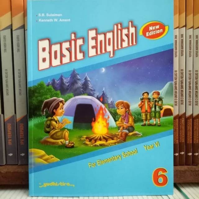 Buku SD Basic English Kelas 6 Yudhistira