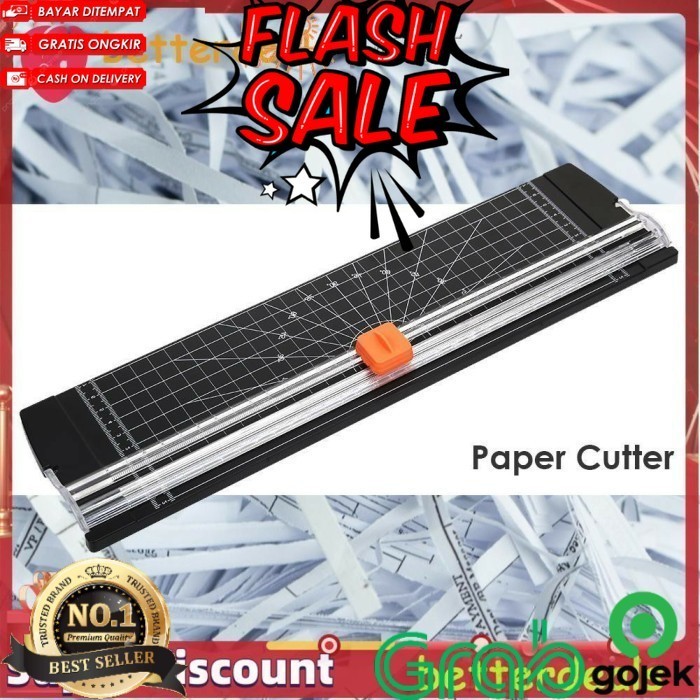 

Alat Pemotong Potong Kertas Portabel Paper Trimmer Cutter Kertas A3 F4 A4 A5 DD
