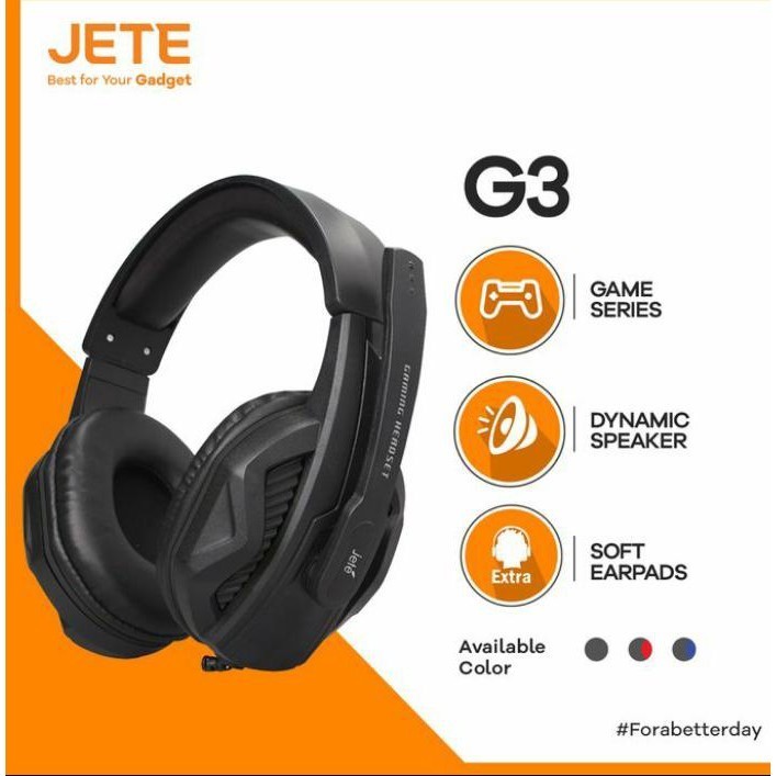 Headset Gaming Jete G3 Series