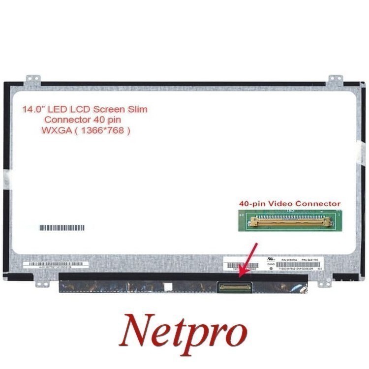 LED LCD Laptop Toshiba Satellite M840 M840-C1P Series 14.0 SLIM -NP