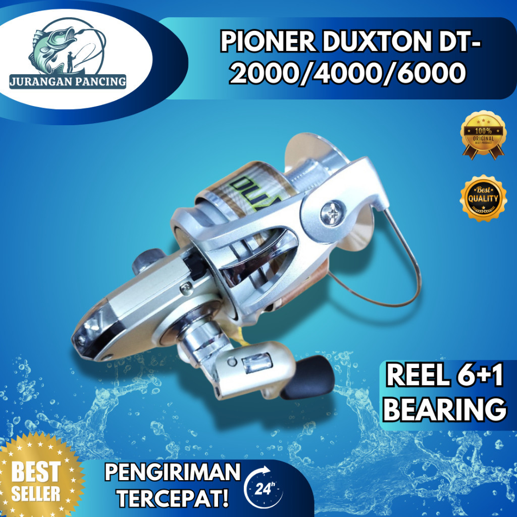 REEL 6+1 BEARING PIONER DUXTON DT-2000/4000/6000