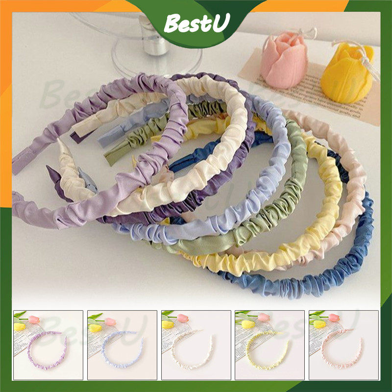 Bando Scrunchie / Bando Kerut Korea / Bando Wanita/Bando Scrunchie/Bando Korea Kerut Wanita