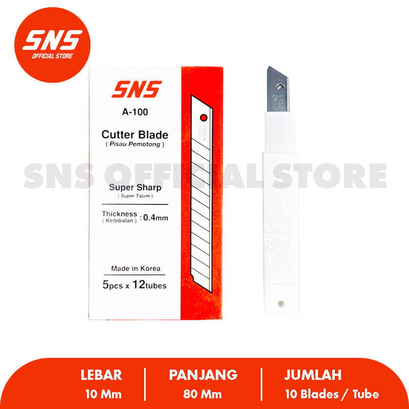 

[10 Pcs] ISI CUTTER / REFILL CUTTER KECIL SUPER TAJAM