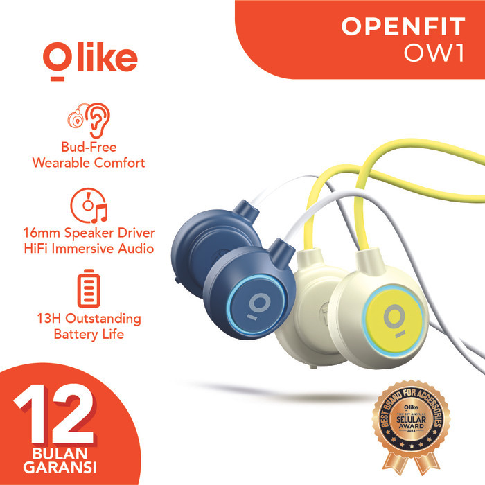 OLIKE OPENFIT OW1 OPEN EAR AIR CONDUCTION EARPHONE GARANSI RESMI